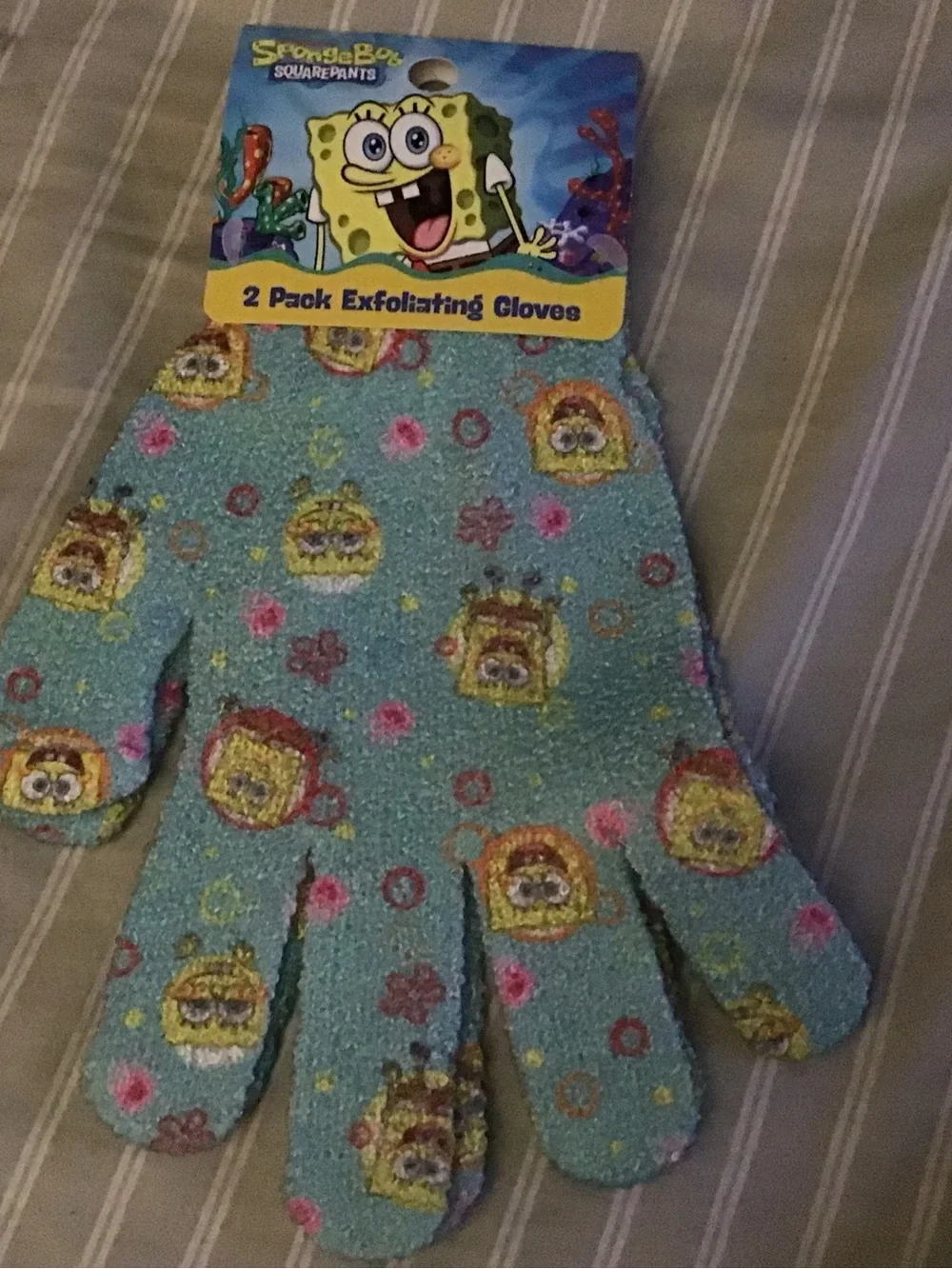 SpongeBob SquarePants Yellow & Blue Reusable Makeup Remover Pads